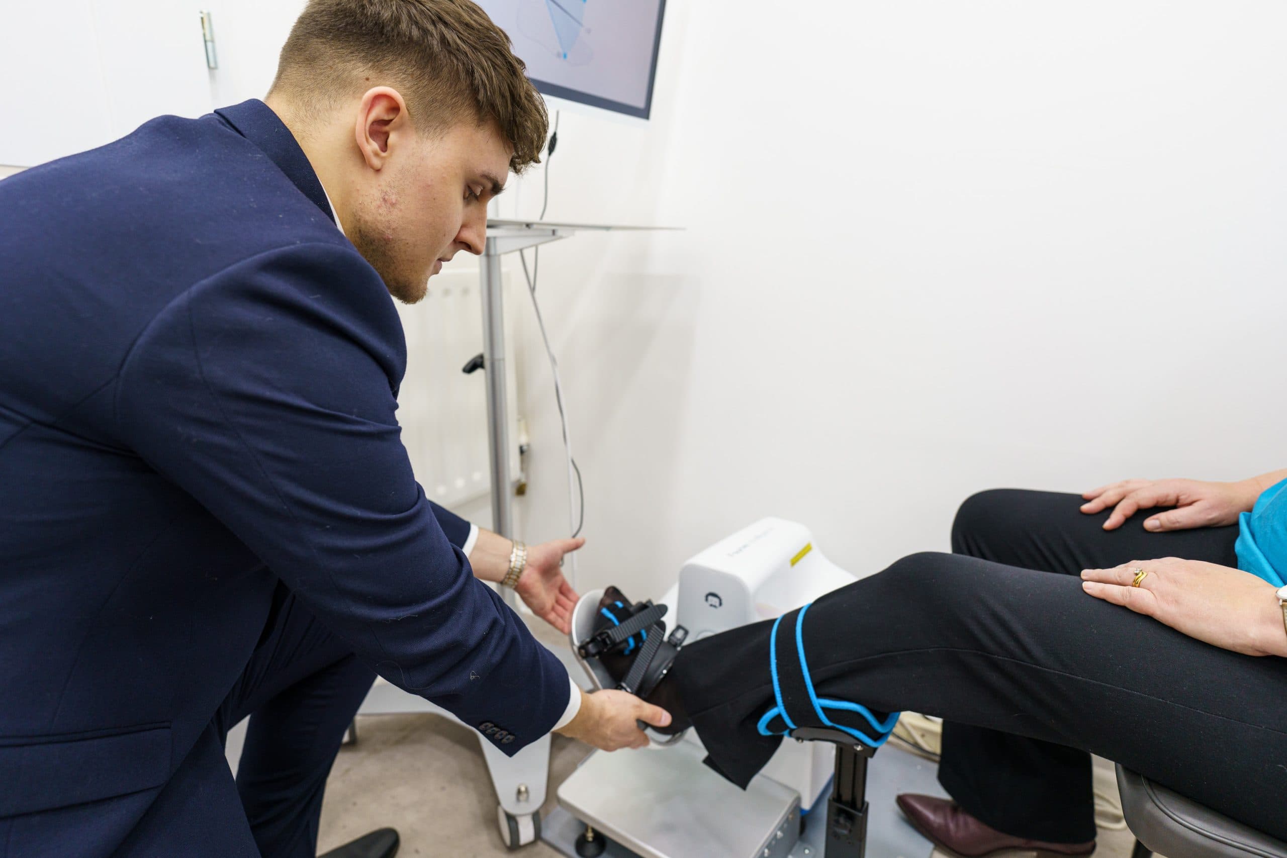 Knee rehabilitation post-surgery